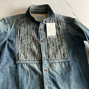 Kolor heavy duty shirt/jacket size 4JP L US made in Japan